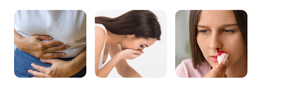 Warning signs of severe dengue