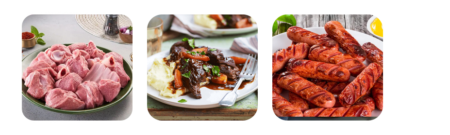 red meat and fatty animal foods